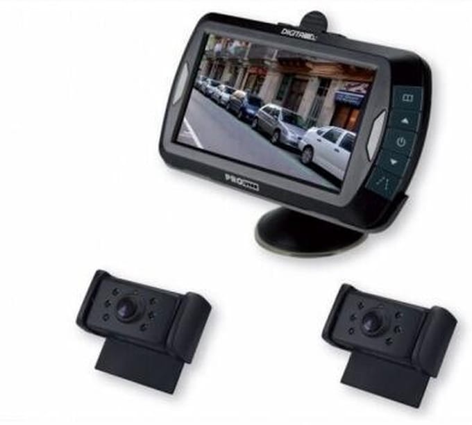 Pro-User draadloos Achteruitrijcamerasysteem DRC4320N met twee Camera's