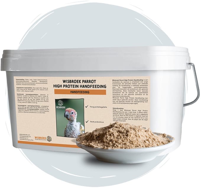 Wisbroek Parrot High Protein Handfeeding (3000 g)