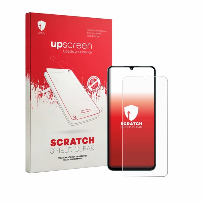 upscreen - Screenprotector voor Umidigi A75x - Folie Beschermfolie transparant