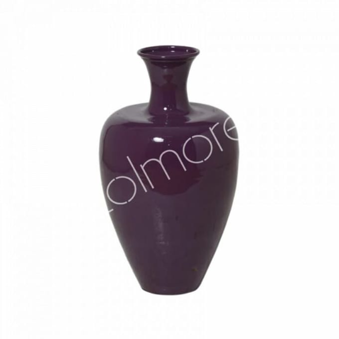 Vaas Colmore - donkerpaars emaille 20x20x36