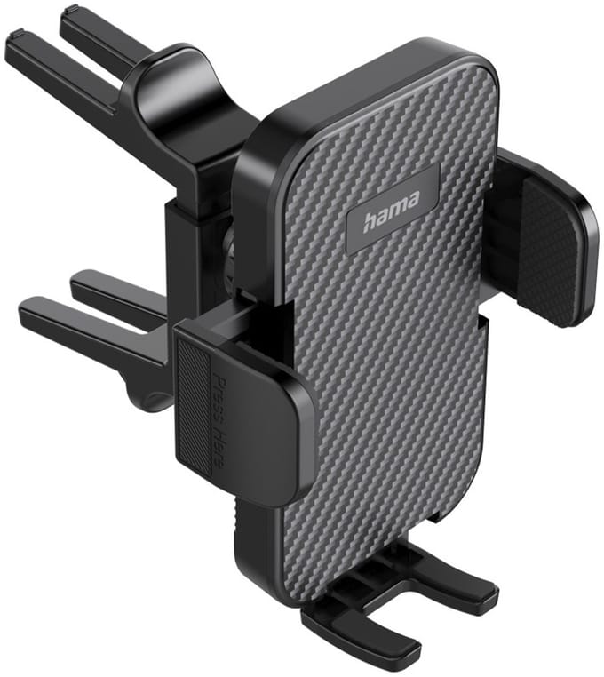 Hama GSM-houder voor de auto voor ronde vent., 360 graden draaib., uni.