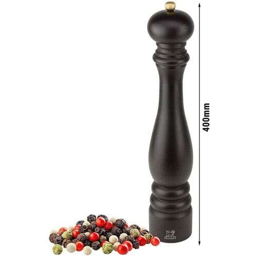 (3 stuks) PEUGEOT PARIS - Pepermolen - Hout chocolade - Hoogte: 400mm