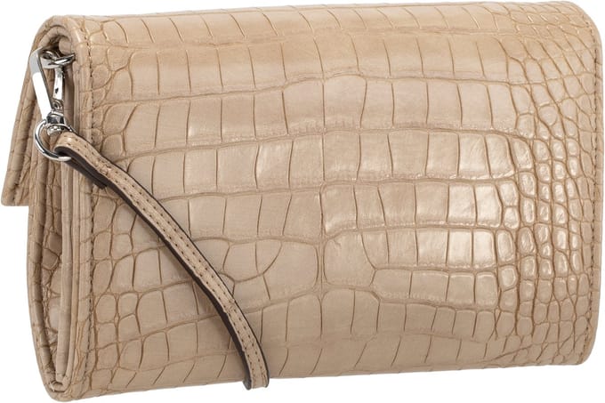 GERRY WEBER clutch Festive Croco Clutch Sahara beige