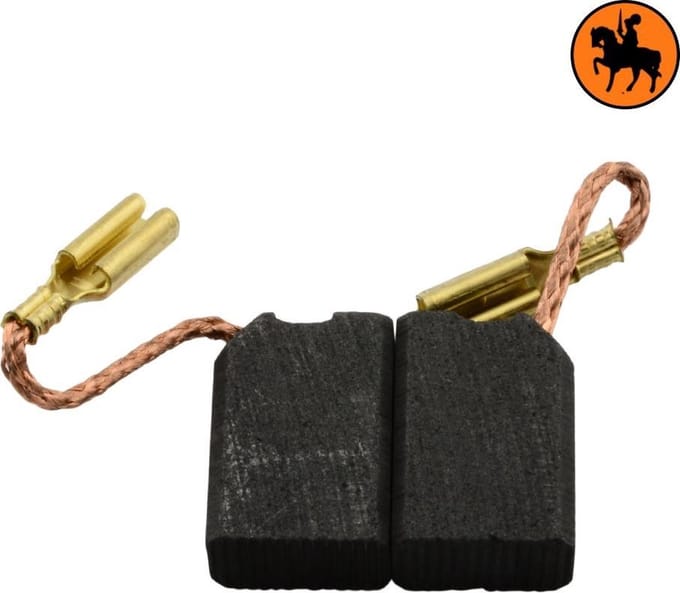 Koolborstelset voor DeWalt frees/zaag DW458 - 6,3x10x14mm