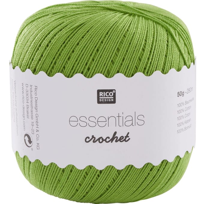 Rico Design Essentials Crochet - Lichtgroen