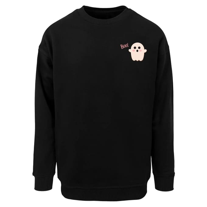 Sweater met ronde hals Merchcode Halloween - Boo Ghost