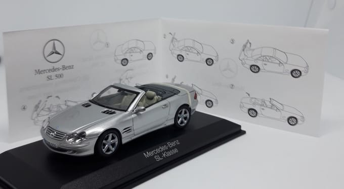 Mercedes-Benz S-class 500 SL Grijs