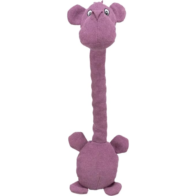 Stoffen nijlpaard hondenspeeltje Trixie