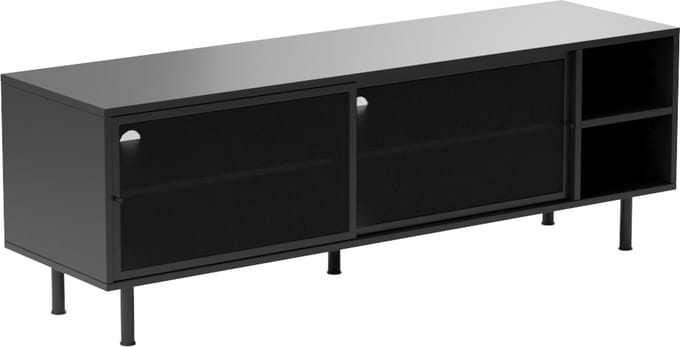 Nordic Home - Sadie tv-meubel 160 cm - zwart