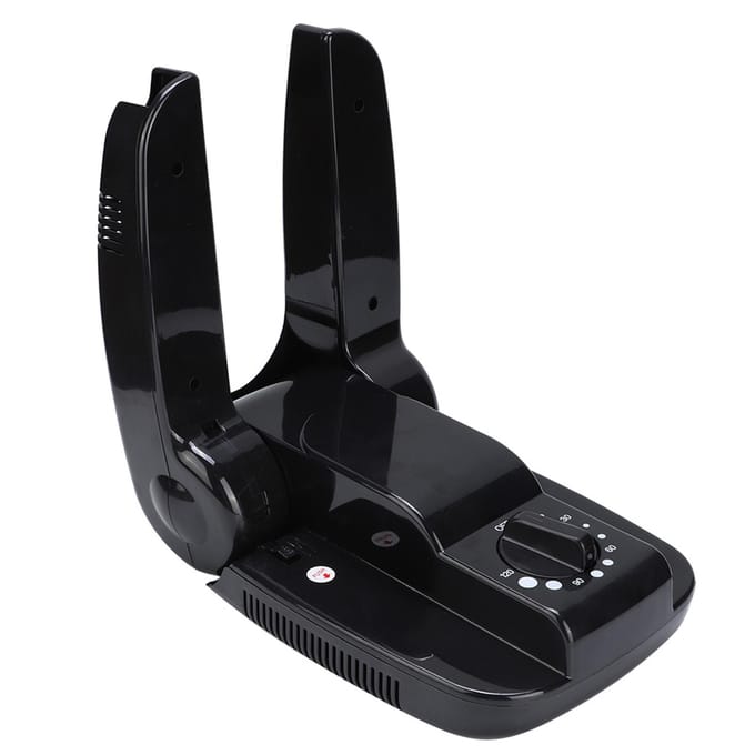 Huishoudelijk Intelligent Elektrisch Schoendroger Automatische Timer Ultraviolette Sterilisatie Schoendroging black