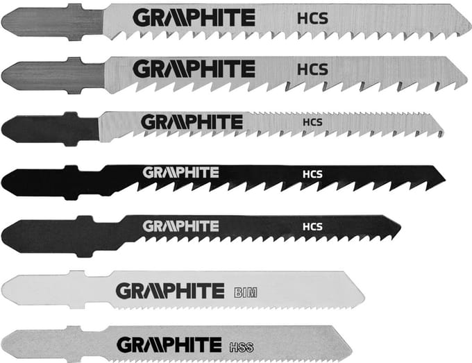 Graphite Decoupeerzaagbladenset 10dlg