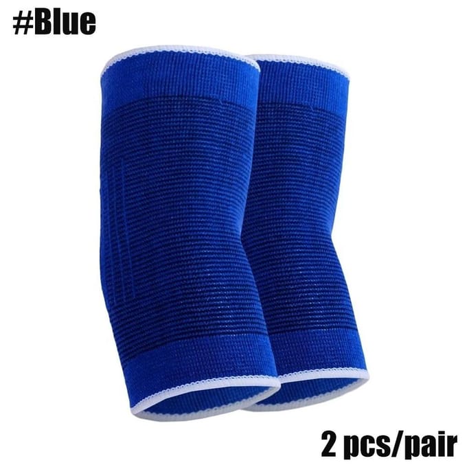 1 Paire de Manches de Compression pour Coude Support de Coude pour Hommes et Femmes Tennis Golfeur's Support de Coude Manches de Support pour Bras Ath Utilisation Pratique bleu