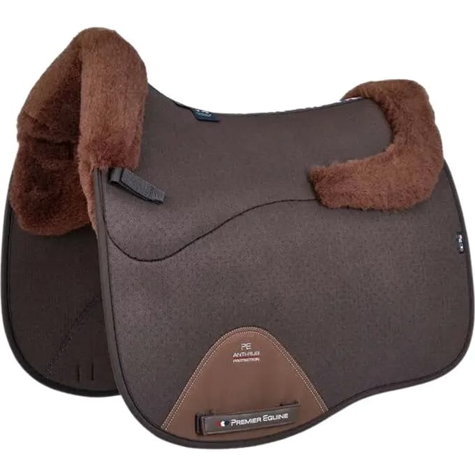 Anti-schok merinowollen dressuurdeken Premier Equine CC Air-Tech Square