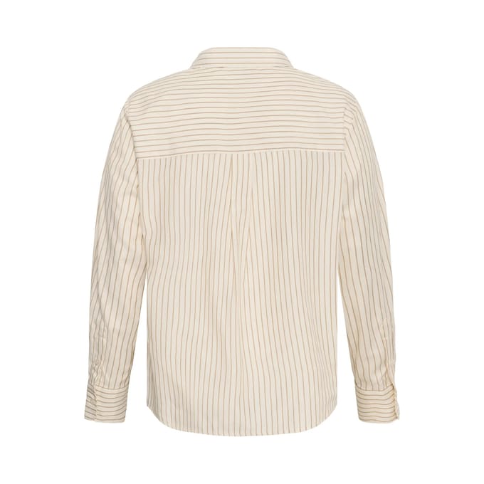 Dameshemd met lange mouwen KAFFE Curve Kcliama