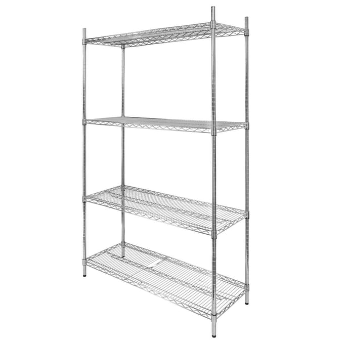 Mega-M Storage - Draadstelling - Verchroomd staal - Grote capaciteit - Hoge belastbaarheid