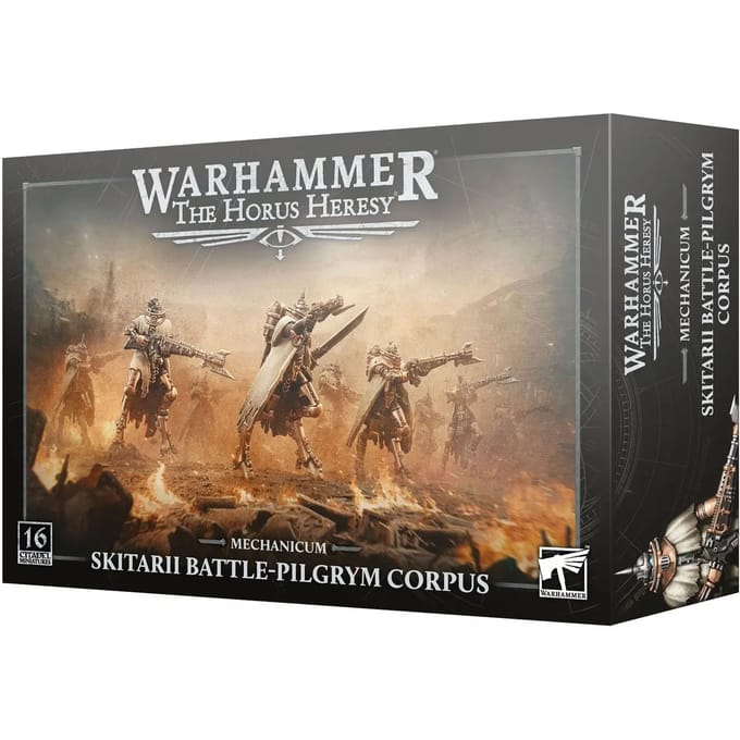 Beeldjes Games Workshop Warhammer 30k - Mechanicum : Skitarii Battle-Pilgrym Corpus