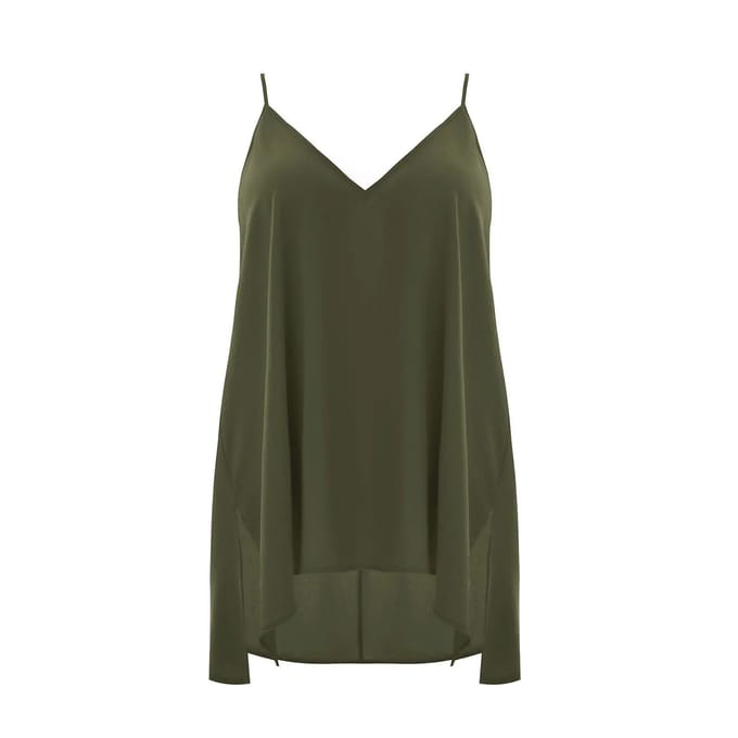 Vrouwelijke Crêpe Tanktop Mat Fashion Essential