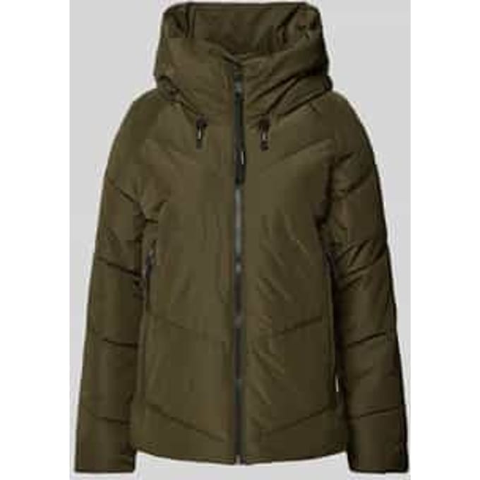 Gewatteerd jack met capuchon, model 'ALESS'