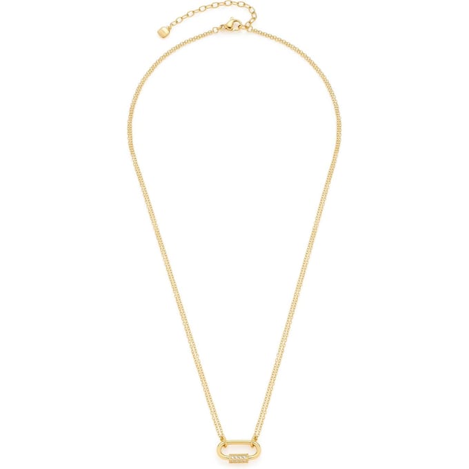 Leonardo Dames Ketting edelstaal Zirconia One Size 88716973