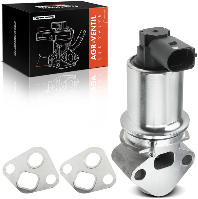 Frankberg 1x EGR-klep Afvalgrecirculatieklep voor VW