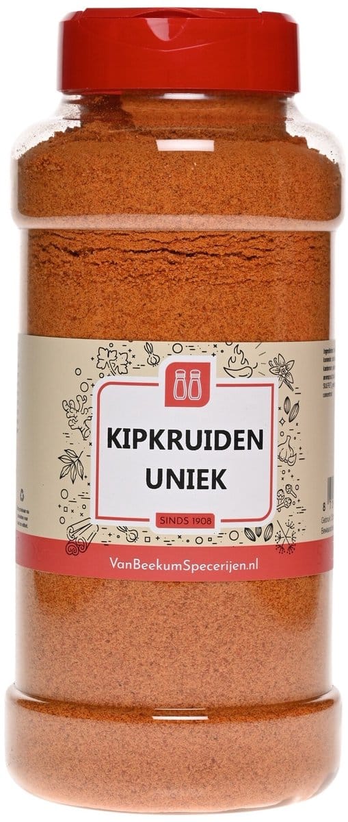 Van Beekum Specerijen - Kipkruiden Uniek - Strooibus 600 Gram