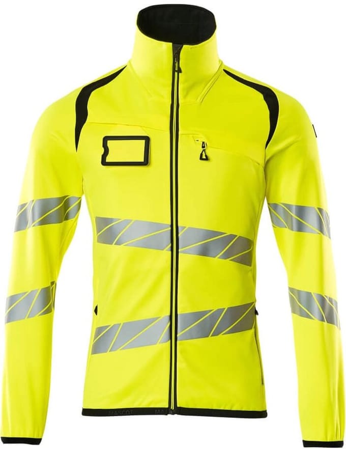Mascot Accelerate Safe Fleecetrui met rits 19103-315 - Hi-Vis geel/zwart - 2XL