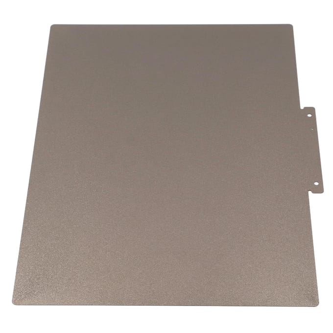 Plaque de construction pour imprimante 3D, 254 x 368 mm, épaisseur 0,5 mm, double face, pour Raise3d E2 gray