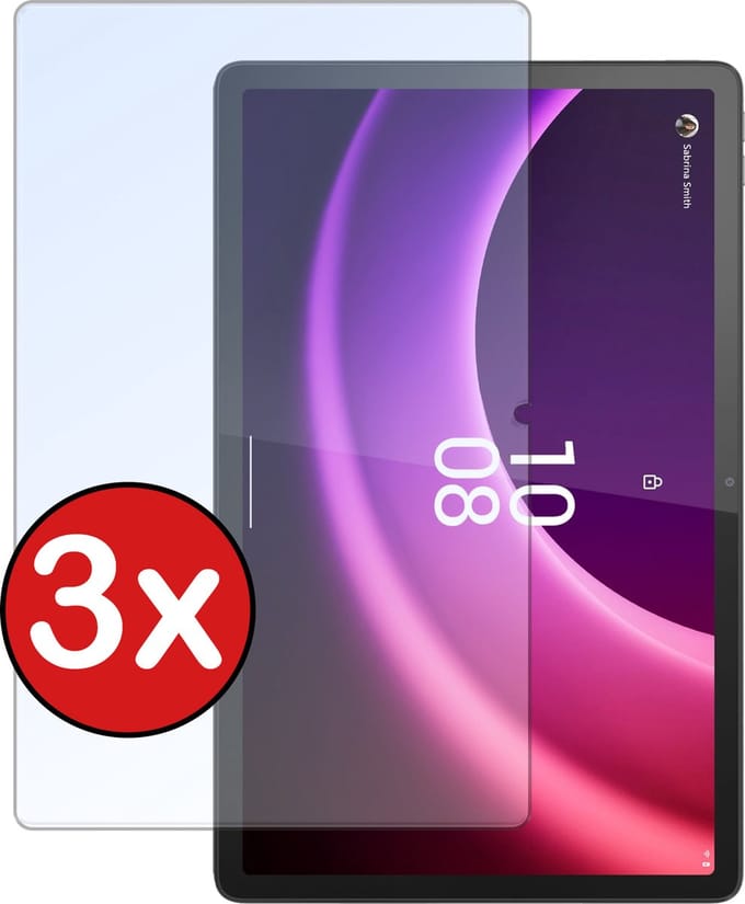 Screenprotector - 3 Stuks - Geschikt voor Lenovo Tab P11 (2e / 2nd Generatie) - Extra Sterk - Beschermglas - Gehard Glas - Tempered Glass - Screen Protector