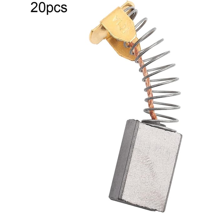 20 stuks Vervangbare Zeer Geleidende Koolborstel voor Elektromotoren 101 6*10*15mm
