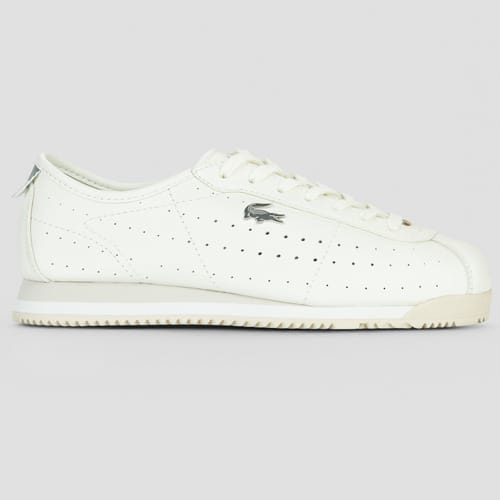 Lage Sneakers Lacoste CLUB LOW SILVER CREAM
