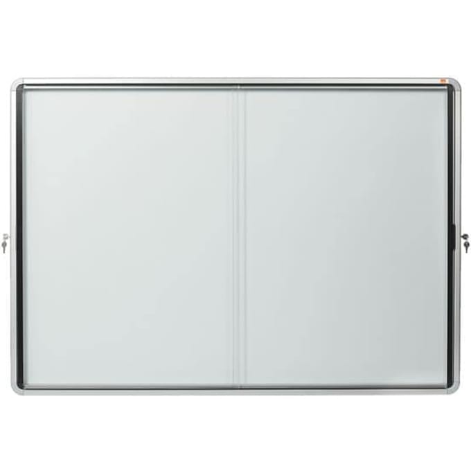 Binnenvitrine Nobo Premium Plus 18xA4 schuifdeur magnetisch