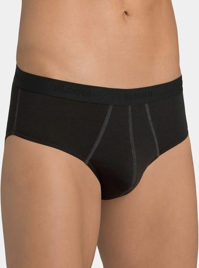 Sloggi Slip Midi 24/7 Zwart - Maat XL