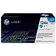 HP 124A - Tonercartridge - Origineel - Standaard Capaciteit - Cyaan