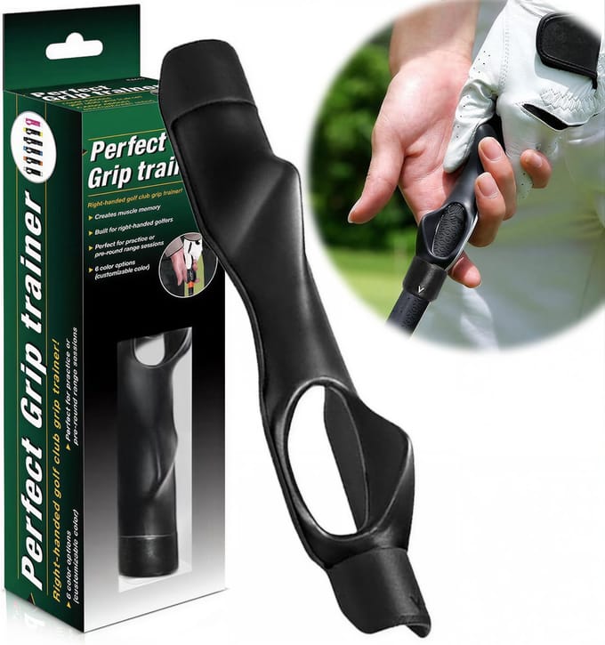 Stripe golf grip trainer, handpositie corrector voor consistente grip