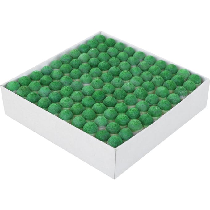 100 stuks Biljartkeu Tip Duurzaam Professioneel Snooker Benodigdheden Bar Pool Stick Tip Accessoire 9mm 0.35in blue