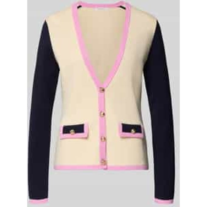 Regular fit cardigan van puur katoen