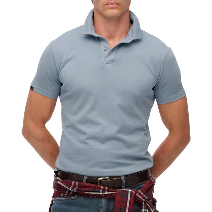 Superdry Essential Jersey Polo Heren - Maat L