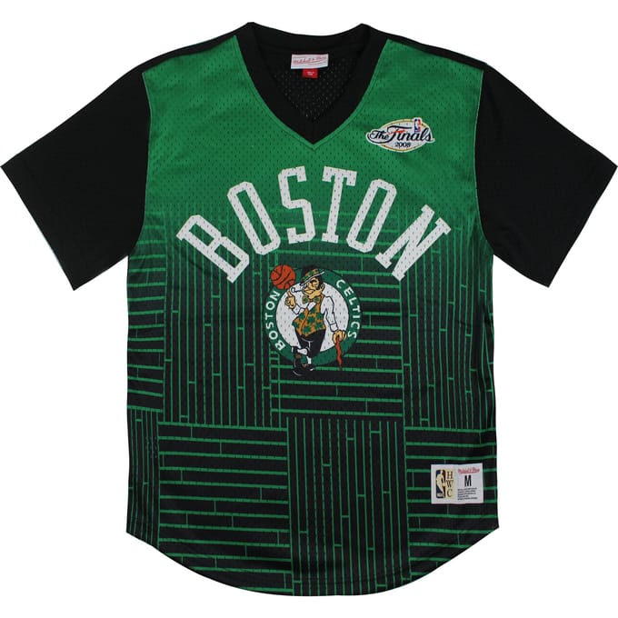 Mitchell & Ness Boston Celtics Winnend Shot Mesh Heren T-shirt