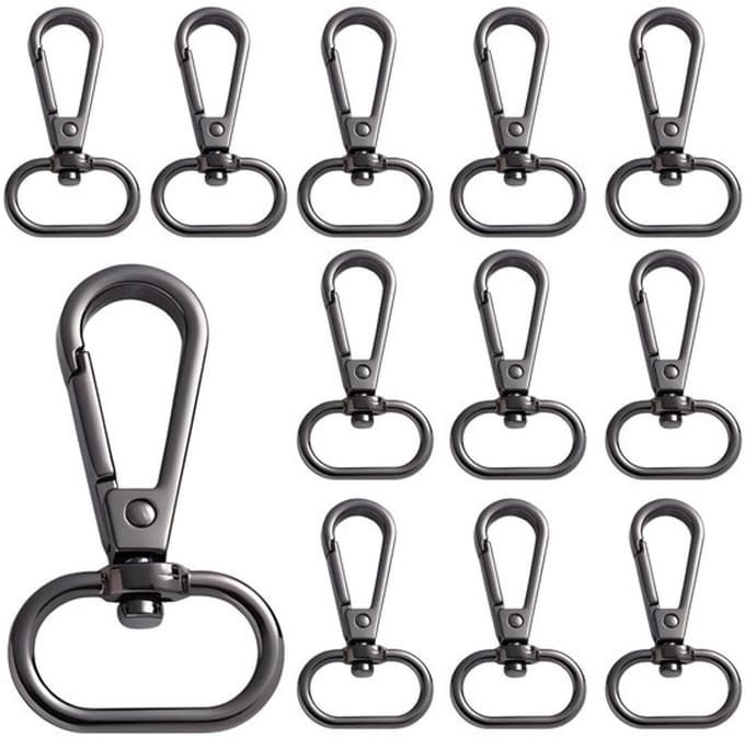 Dailygoody - Draaibare Karabijnhaken - Sleutelhangerclip - Duurzaam