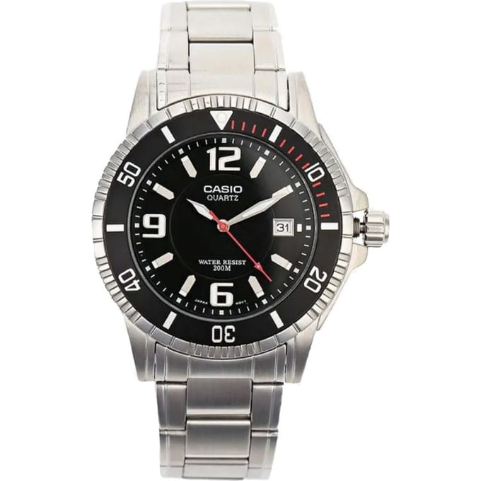 Casio Casio Collection herenhorloge Zilverkleurig MTD-1053D-1AVES