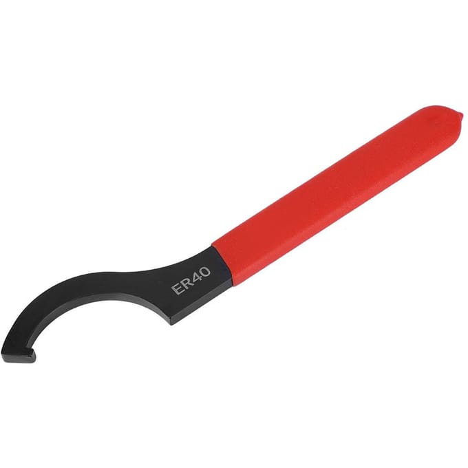 ER40 Spantangmoersleutel Sleutel Hoog Koolstofstaal Handklemmoer Sleutel red