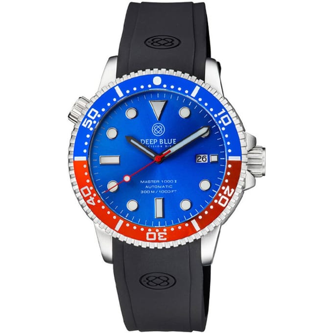 Deep Blue - MASTER 1000 II 44MM AUTOMATIC DIVER MSTR442LTBBLUPEPS