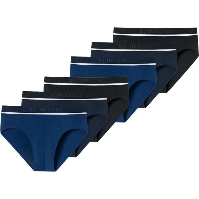 SCHIESSER Slip 6PACK Rio-Slip "95/5" Set van 6
