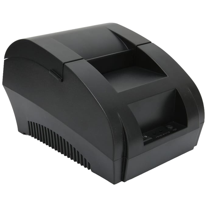 Imprimante d'étiquettes 90 mm/s Vitesse d'impression rapide Haute résolution Design compact Imprimante thermique UK Plug gray