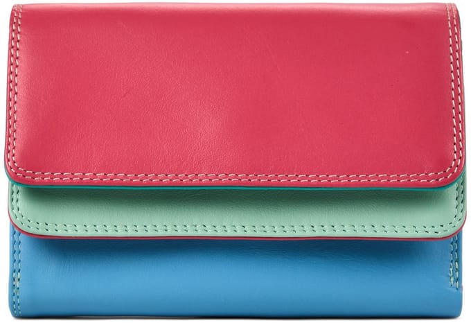 Mywalit Portemonnee Double Flap Purse/Wallet Lipstick