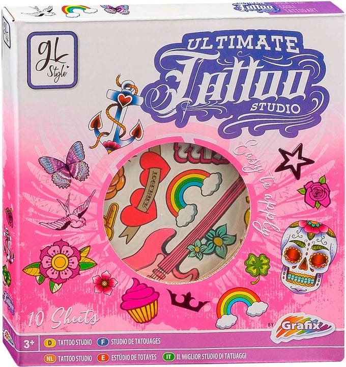 Creative Craft Group Ultimate Tattoo Set - Pink