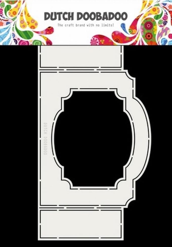 Fold Card Art Ticket with Frame