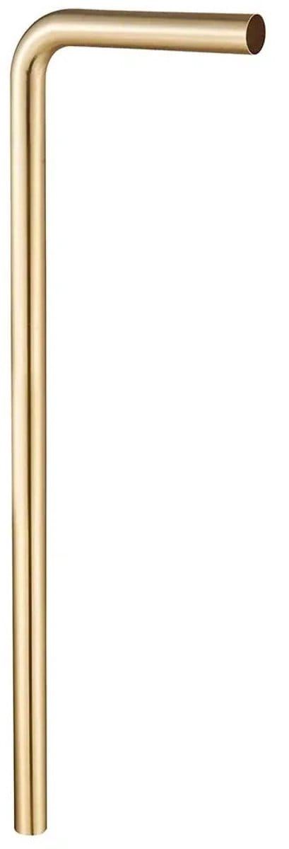 DutchLine - Luxe vloerbuis 32mm – Geborsteld messing Goud