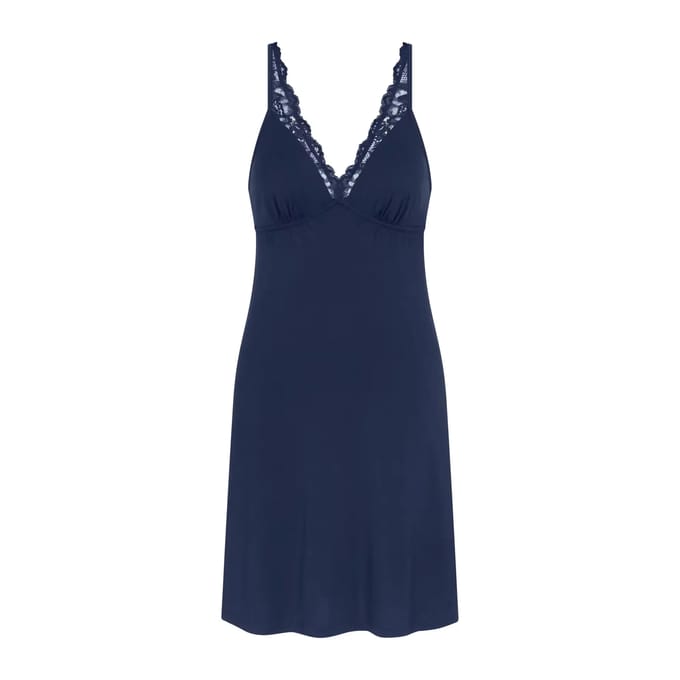 Triumph Amourette NDK Dames Nachthemd - BLAUW