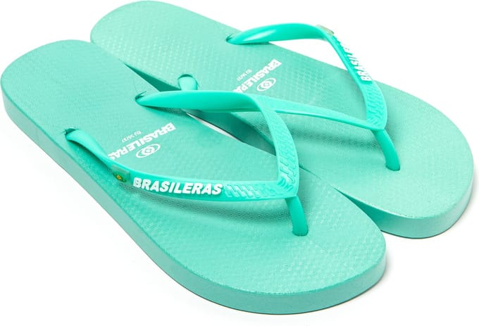 Brasileras Slippers dames- Groen water- 34/35